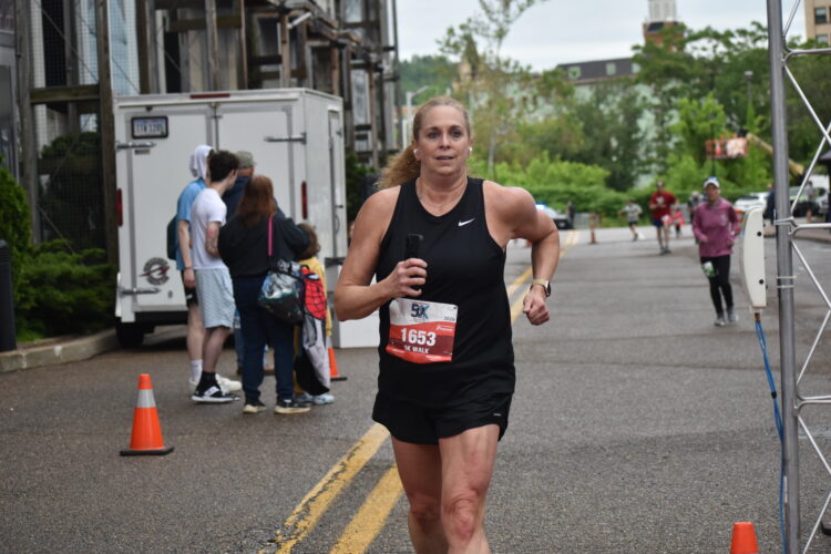Ervin Wins 5K Walk in Women's Category, Overall